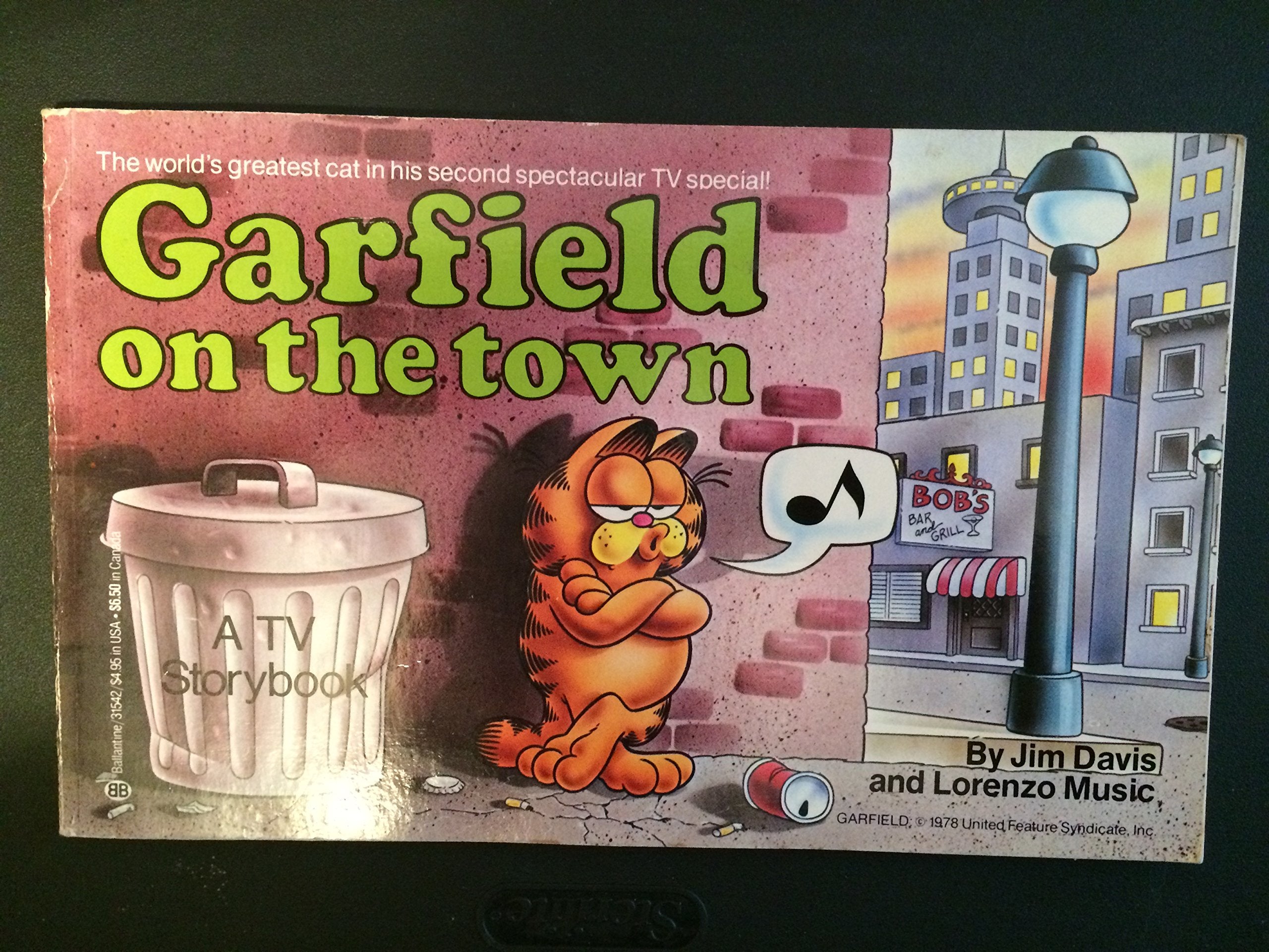 Garfield on the Town book