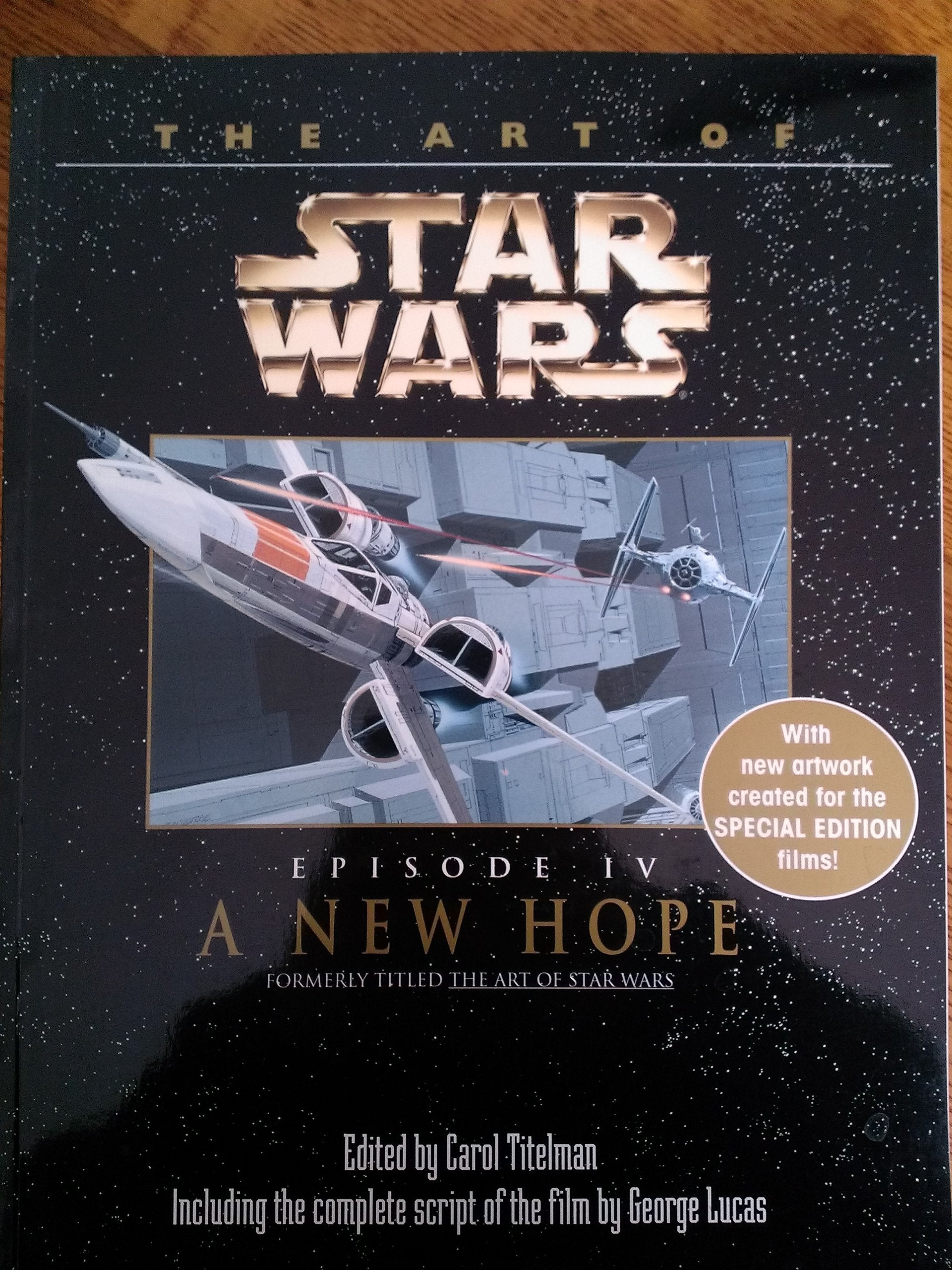The Art of Star Wars: A New Hope book