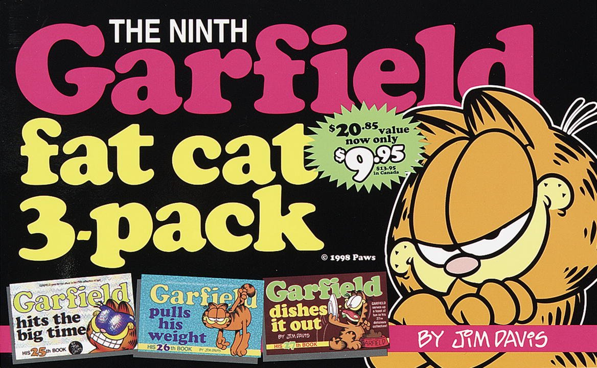 The Ninth Garfield Fat Cat 3-Pack (Three Pack) Humour & Satire