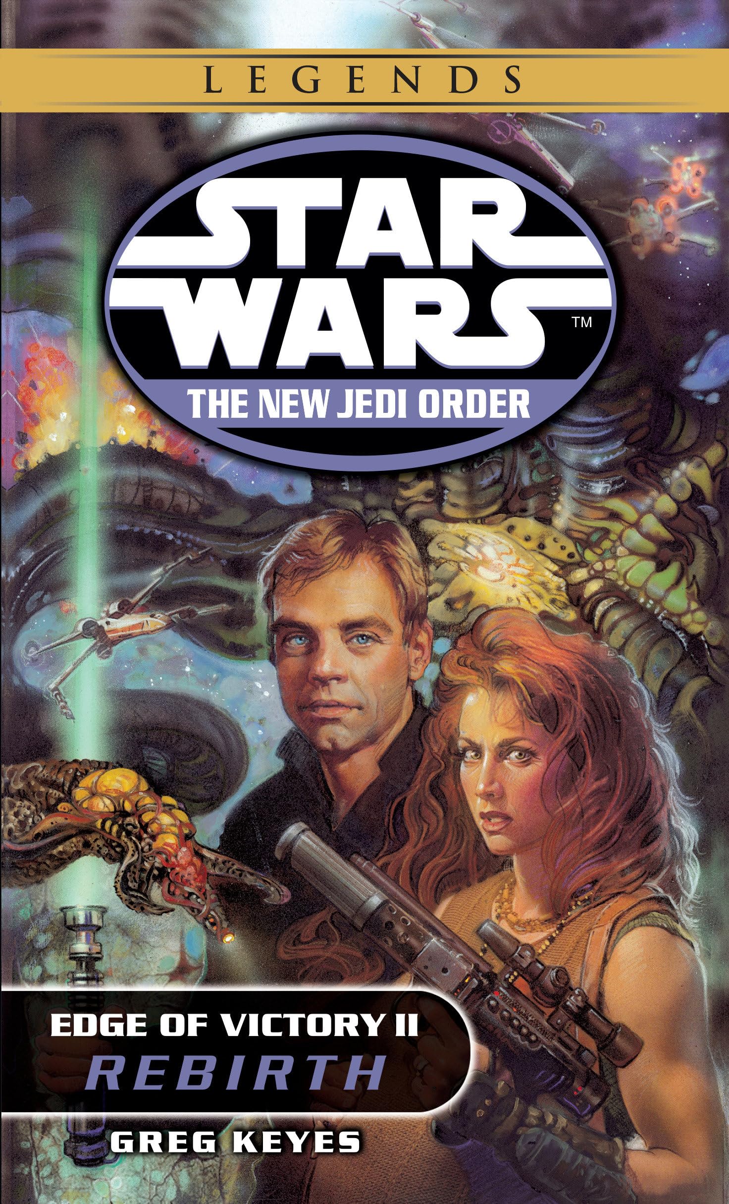 Rebirth: Star Wars Legends: Edge of Victory, Book II (Star Wars: The New Jedi Order - Legends, Band 8) Action & Adventure