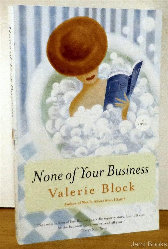 None of Your Business book