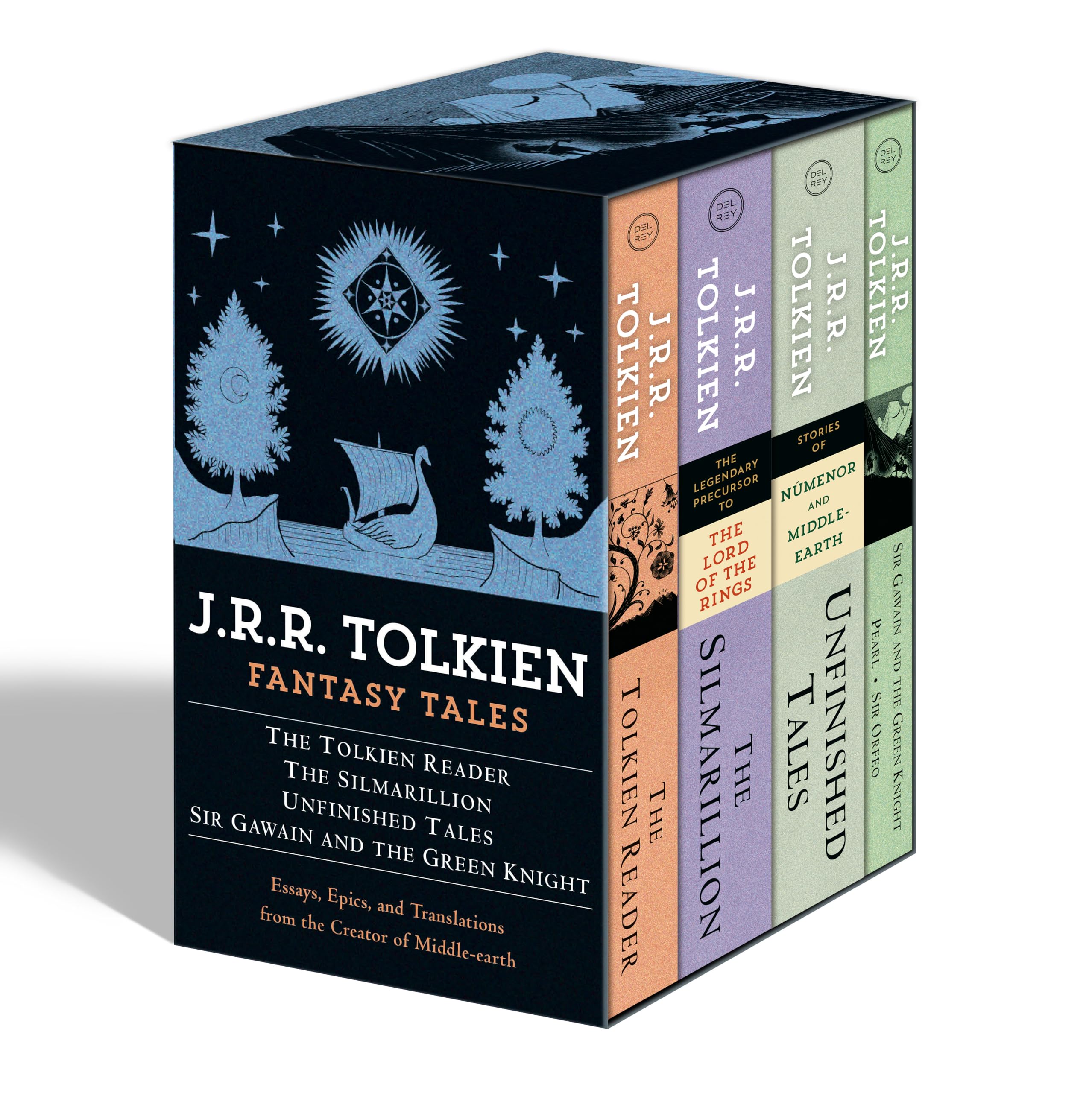 Tolkien Fantasy Tales: The Tolkien Reader/the Silmarillion/Unfinished Tales/Sir Gawain and the Green Knight Fantasy & Sci-Fi