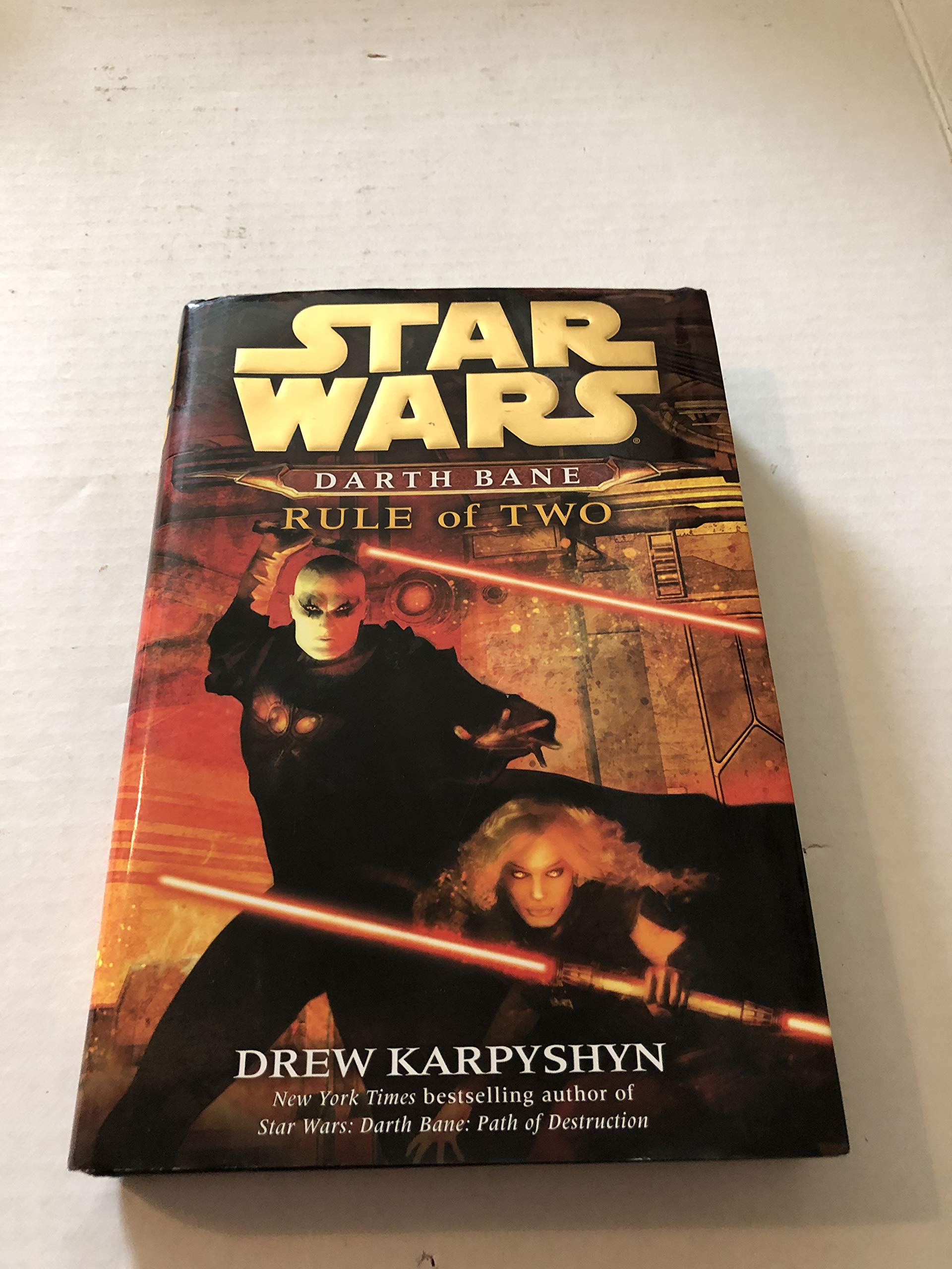 Star Wars Darth Bane, Rule of Two: A Novel of the Old Republic Action & Adventure