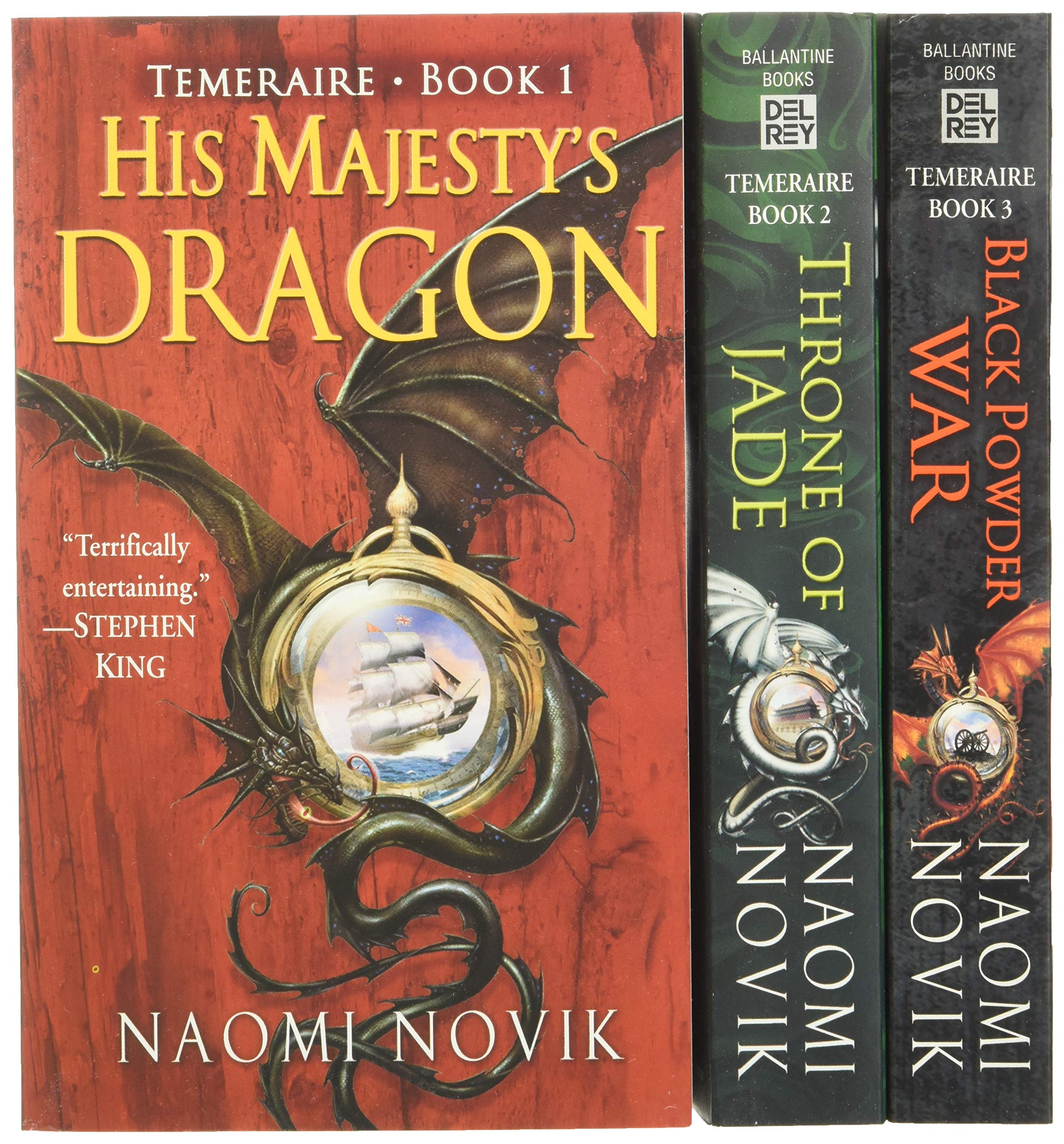 Temeraire Vol 1-3 3C Box Set Historical Fiction