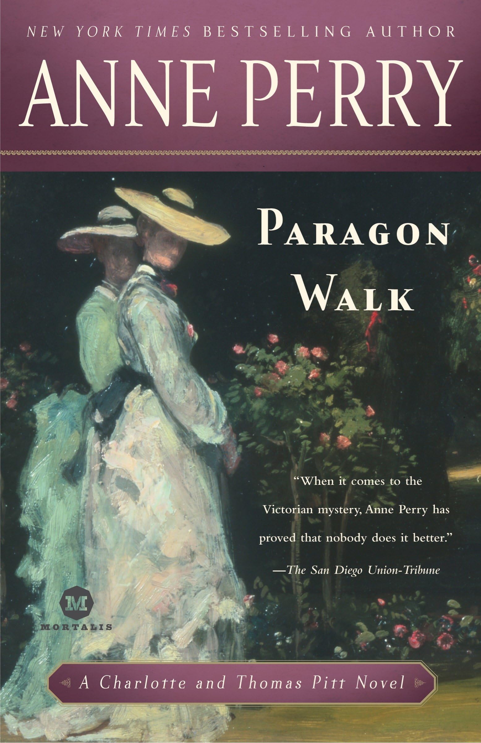 Paragon Walk: A Charlotte and Thomas Pitt Novel Contemporary literature