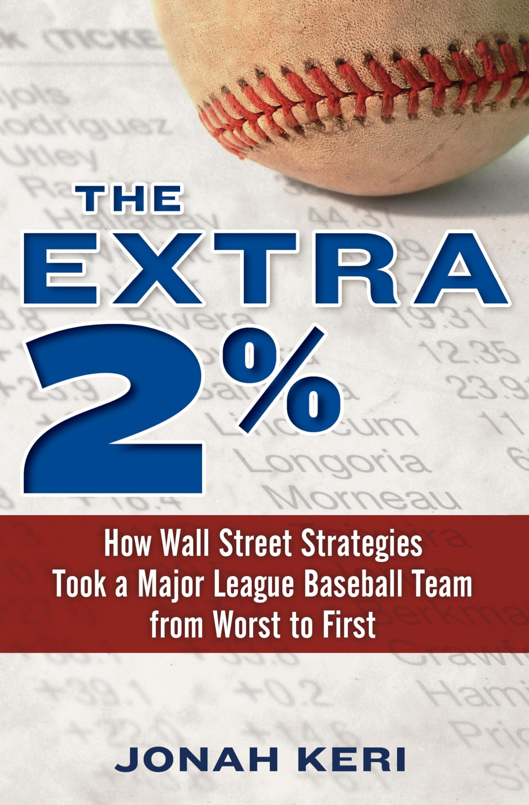 The Extra 2%: How Wall Street Strategies Took a Major League Baseball Team from Worst to First Sports