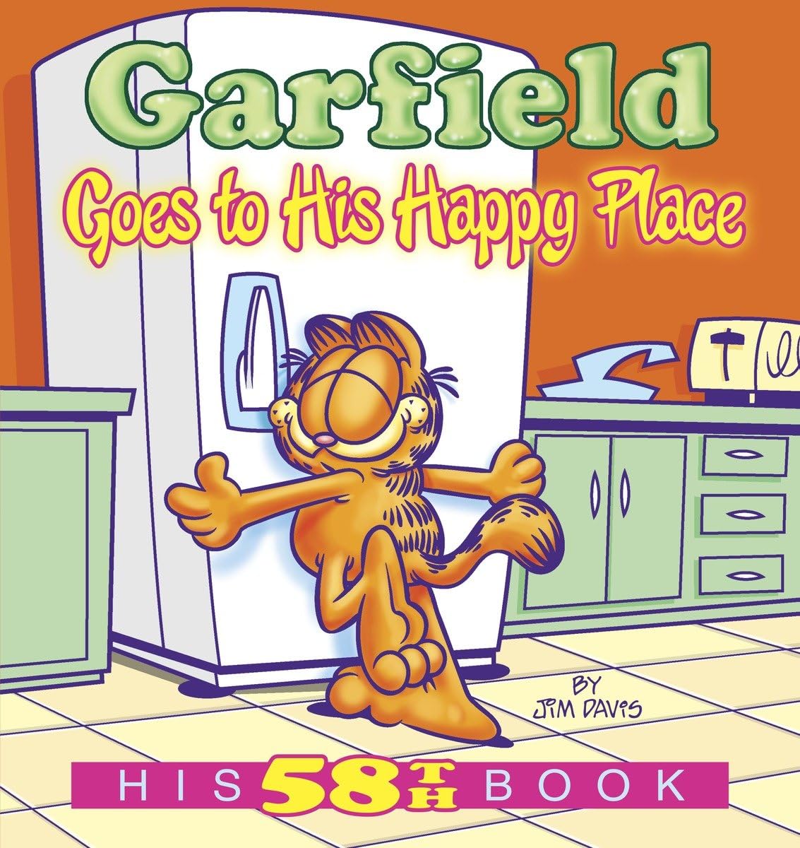 Garfield Goes to His Happy Place: His 58th Book Manga