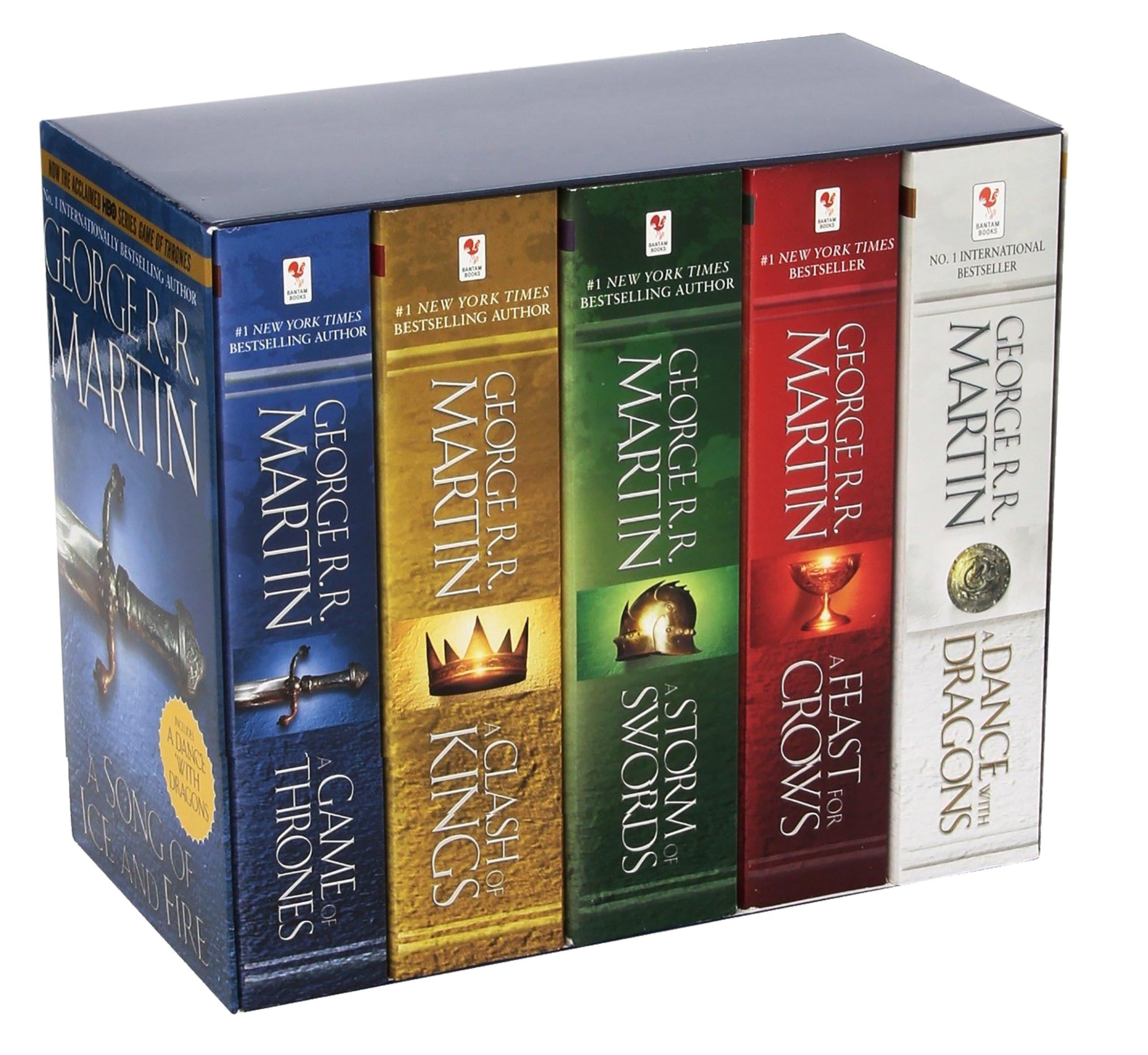 George R. R. Martin's A Game of Thrones 5-Book Boxed Set (Song of Ice and Fire Series) Action & Adventure