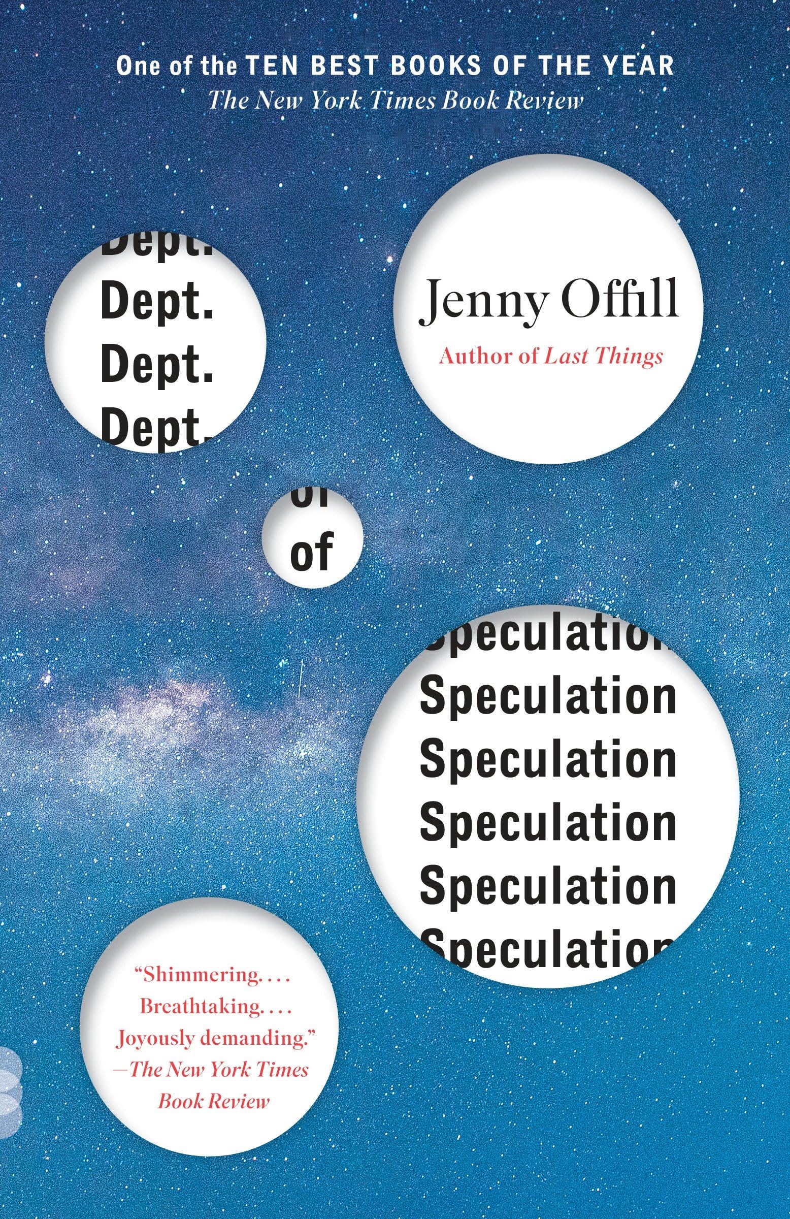 Dept. of Speculation Drama