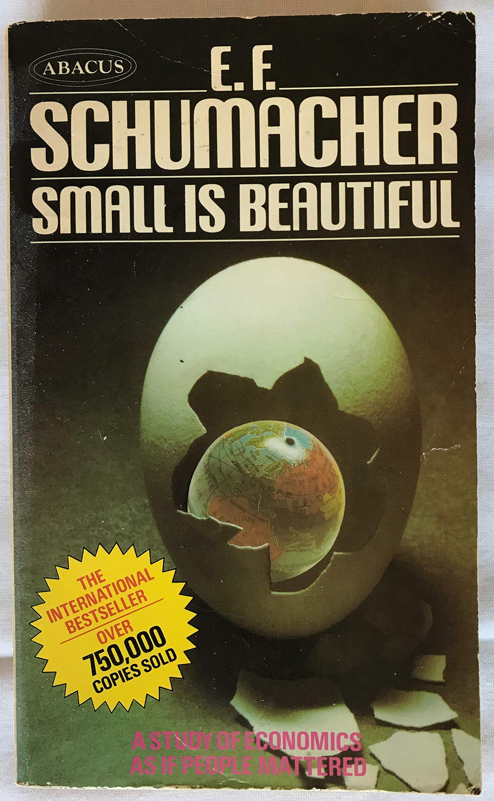 small is beautiful: economics as if people mattered Books