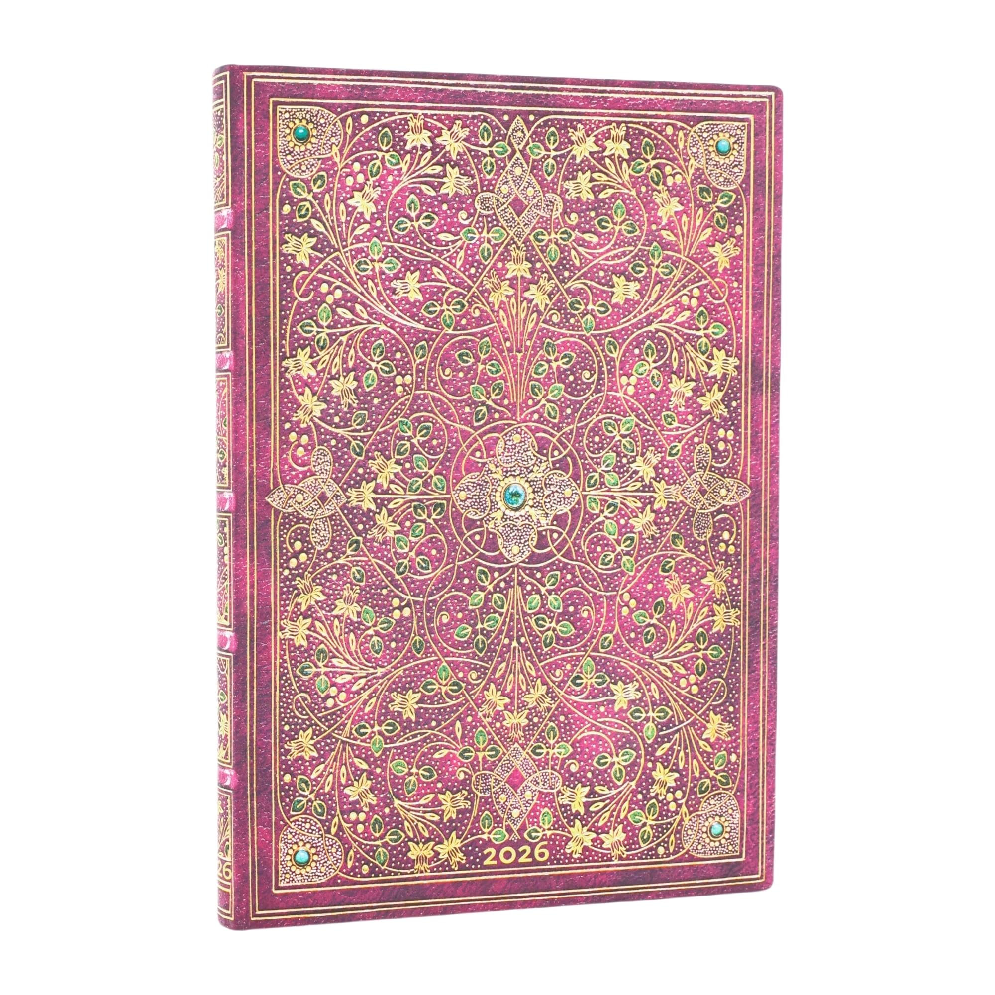2026 Diamond Jubilee (Sangorski & Sutcliffe) Midi 12-month Vertical Softcover Flexi Dayplanner 2026 (Elastic Band Closure) Leisure, Home & Garden