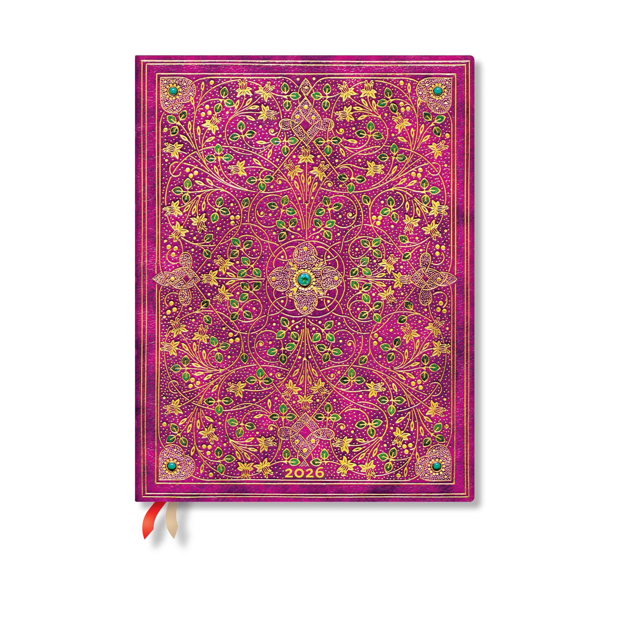 Paperblanks | 2026 Diamond Jubilee | Sangorski & Sutcliffe | 12-Month Planner | Ultra | Vertical | Elastic Band | 160 Pg | 100 GSM Hobbies & Crafts