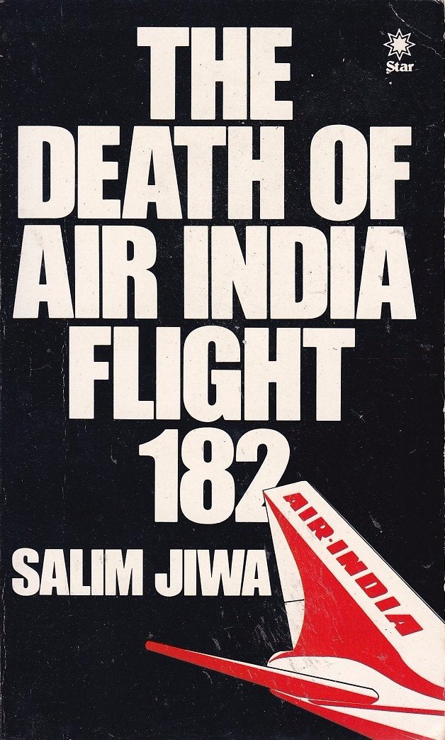 Death of Air India Flight 182 book