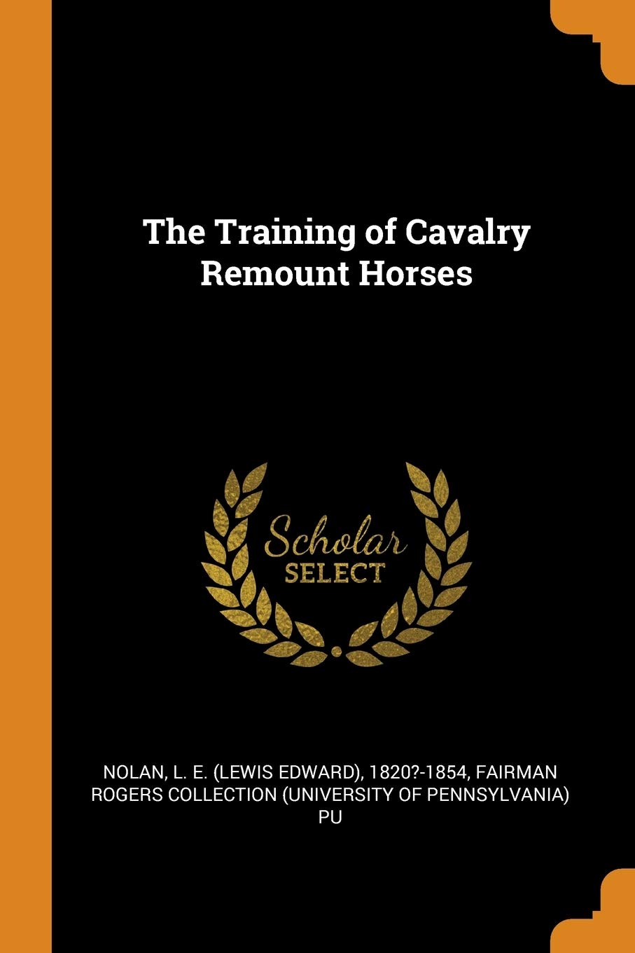 The Training of Cavalry Remount Horses Politics & History