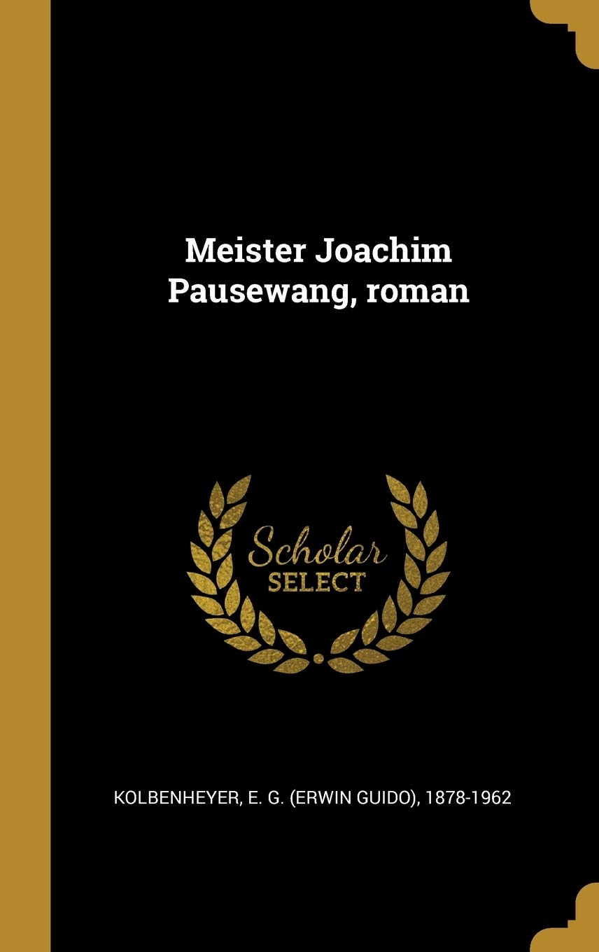 Meister Joachim Pausewang, roman Politics & History