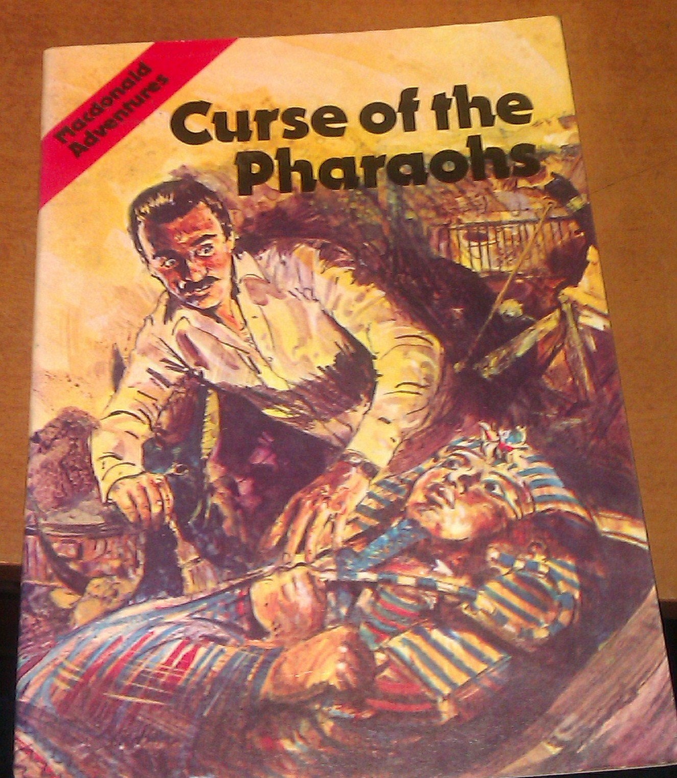 Curse of the Pharaohs (Macdonald adventures) Books