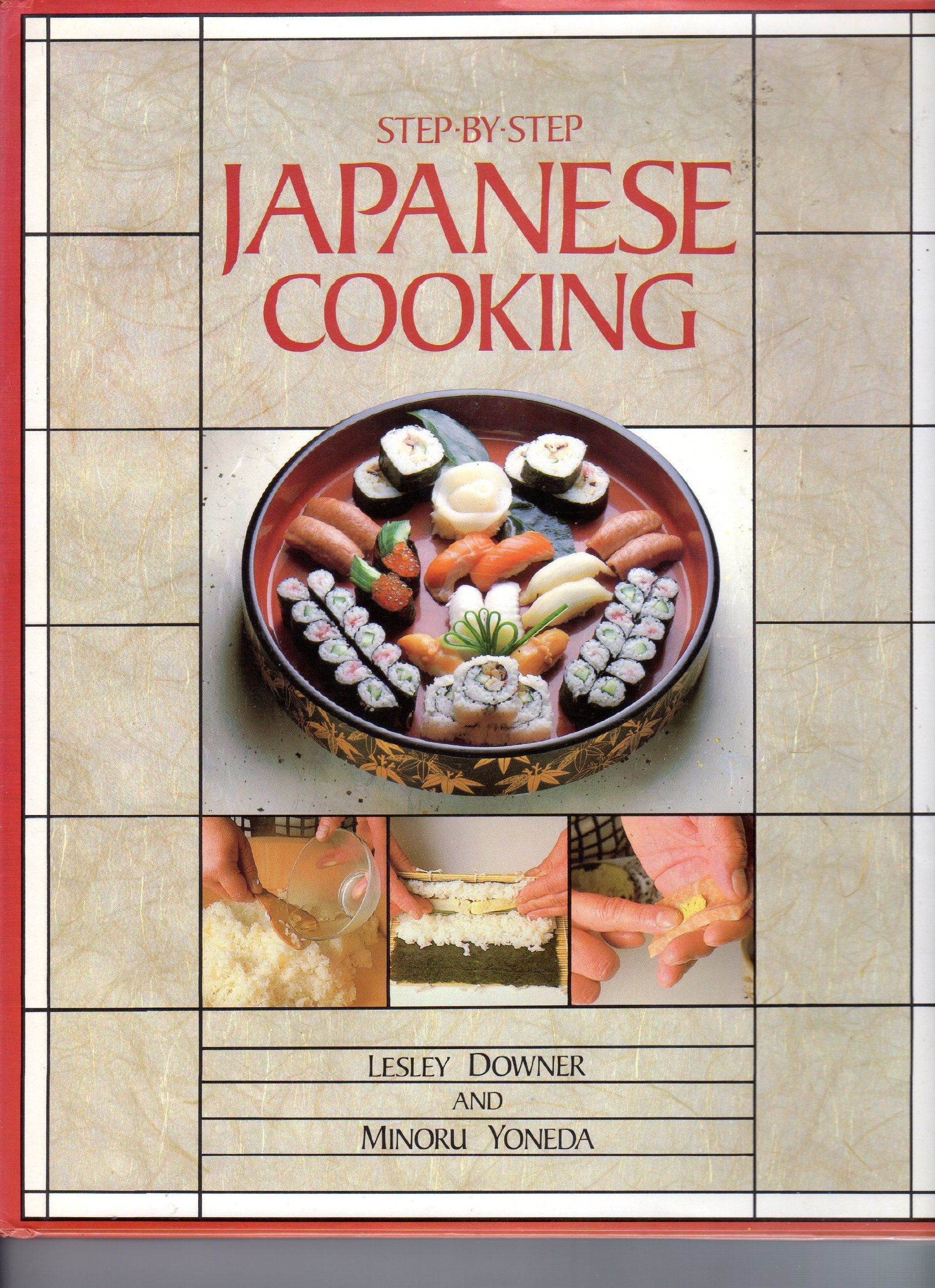 Step by Step Japanese Cookery book
