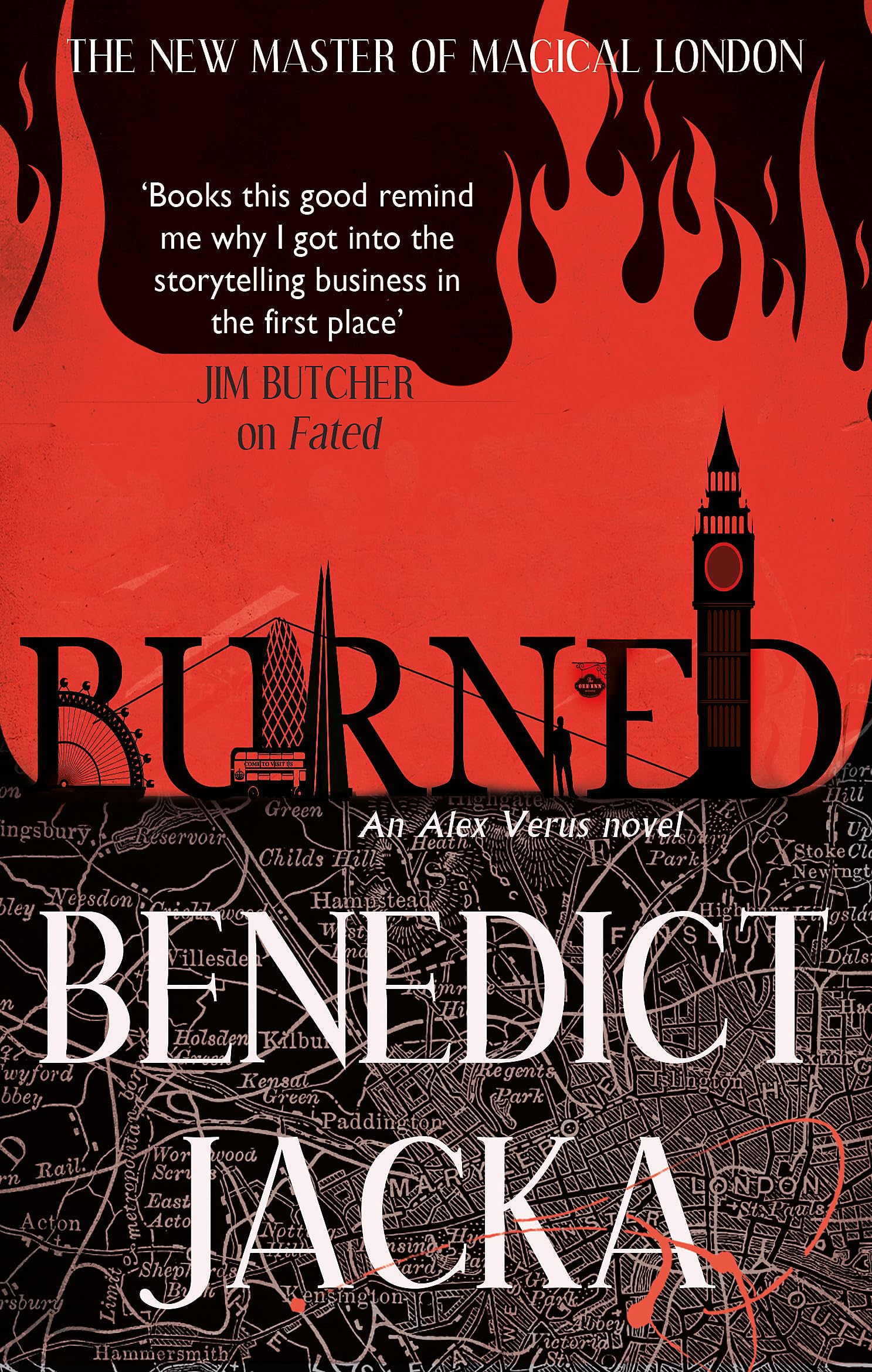 Burned: An Alex Verus Novel from the New Master of Magical London Urban Fantasy