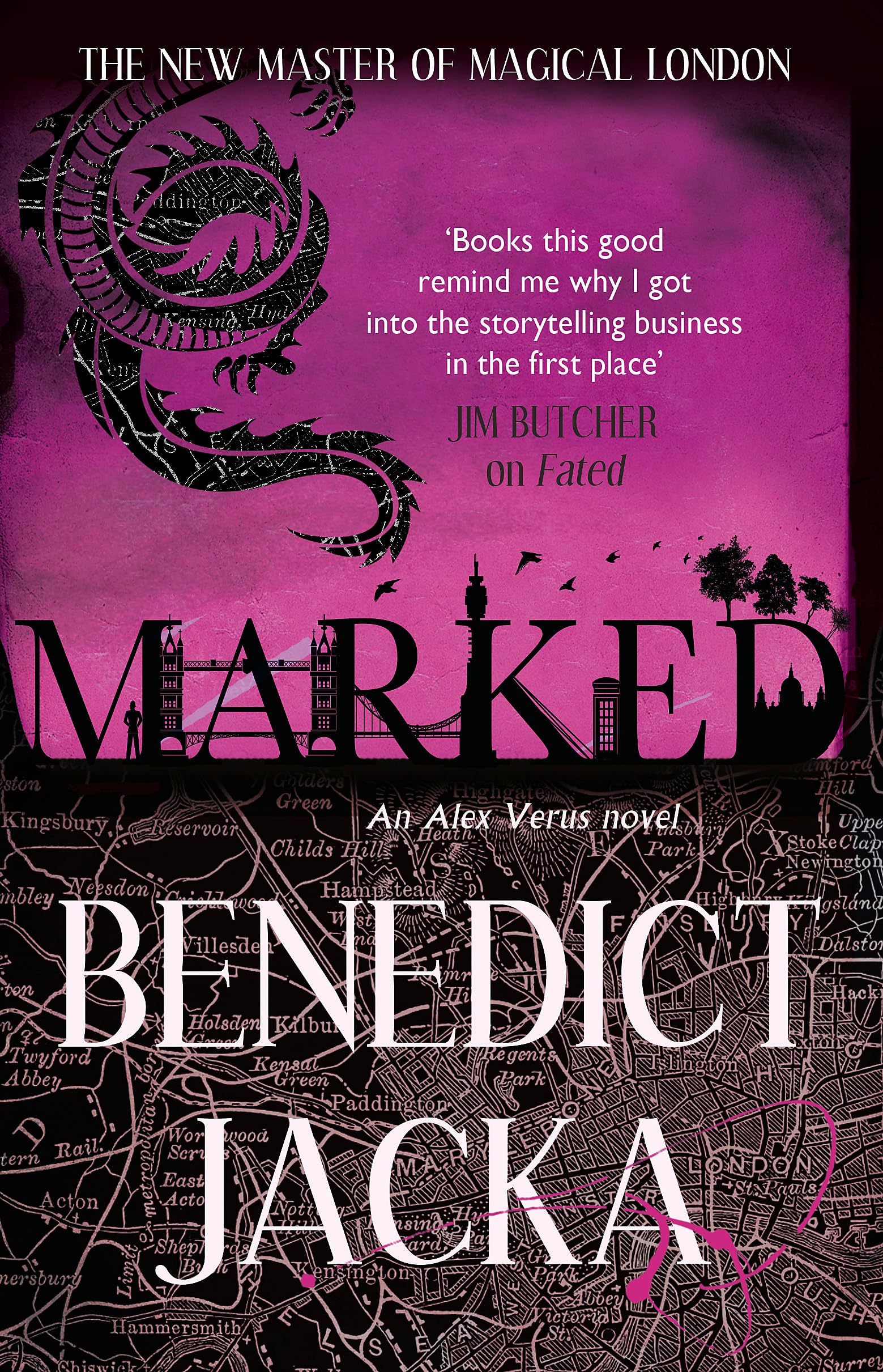 Marked: An Alex Verus Novel from the New Master of Magical London Contemporary literature