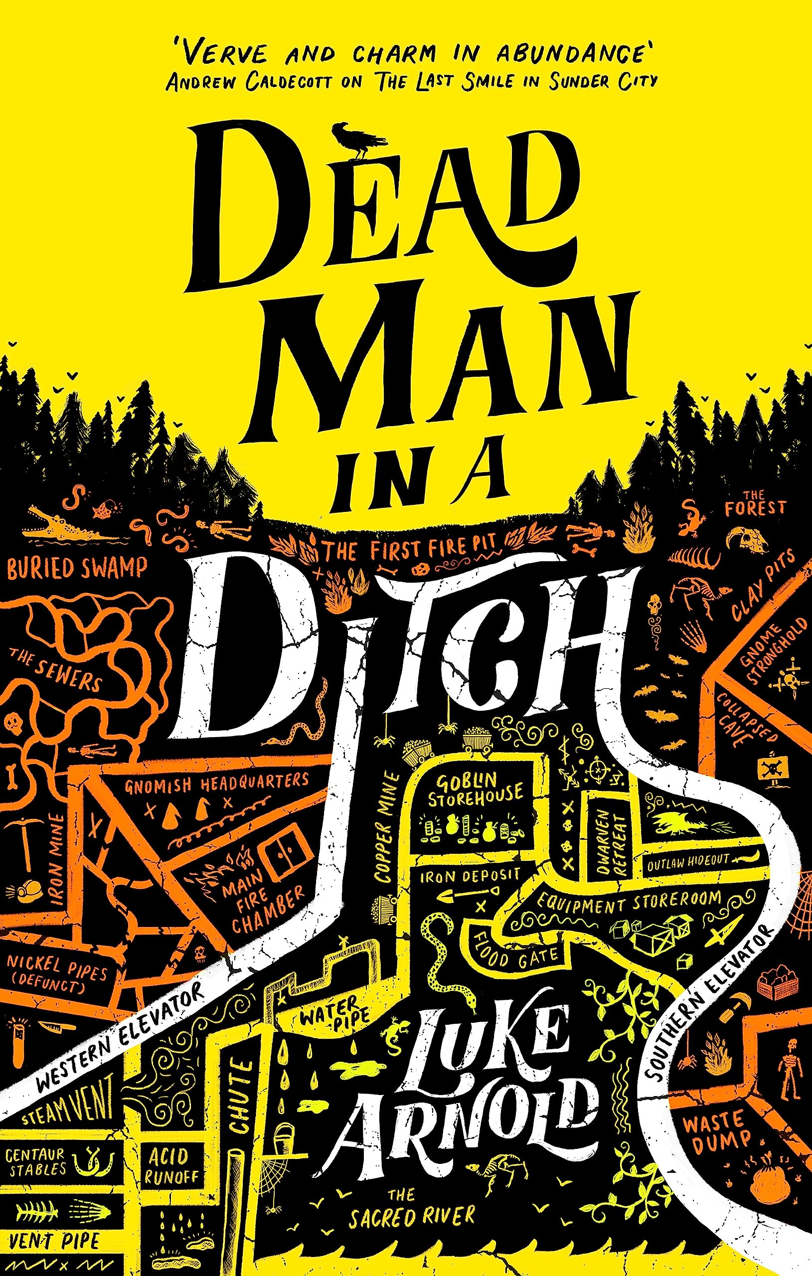 Dead Man in a Ditch: Book Two in the Fetch Phillips Archives Humour & Satire