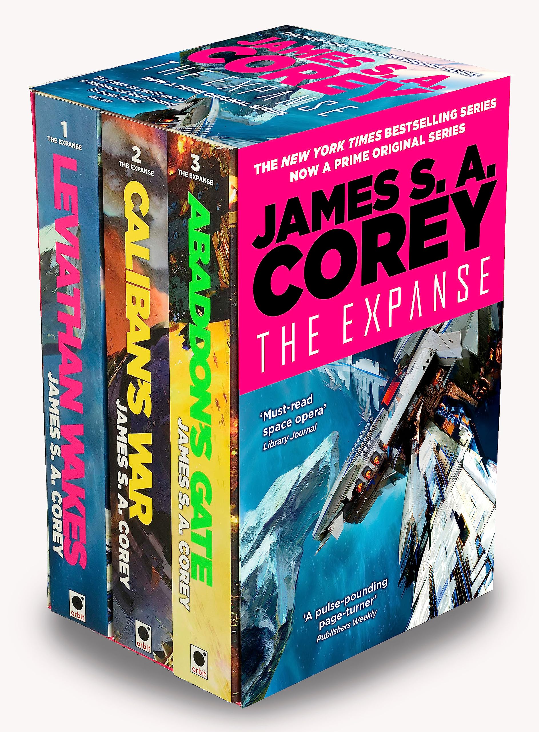 The Expanse Box Set Books 1-3 (Leviathan Wakes, Caliban's War, Abaddon's Gate) Contemporary literature
