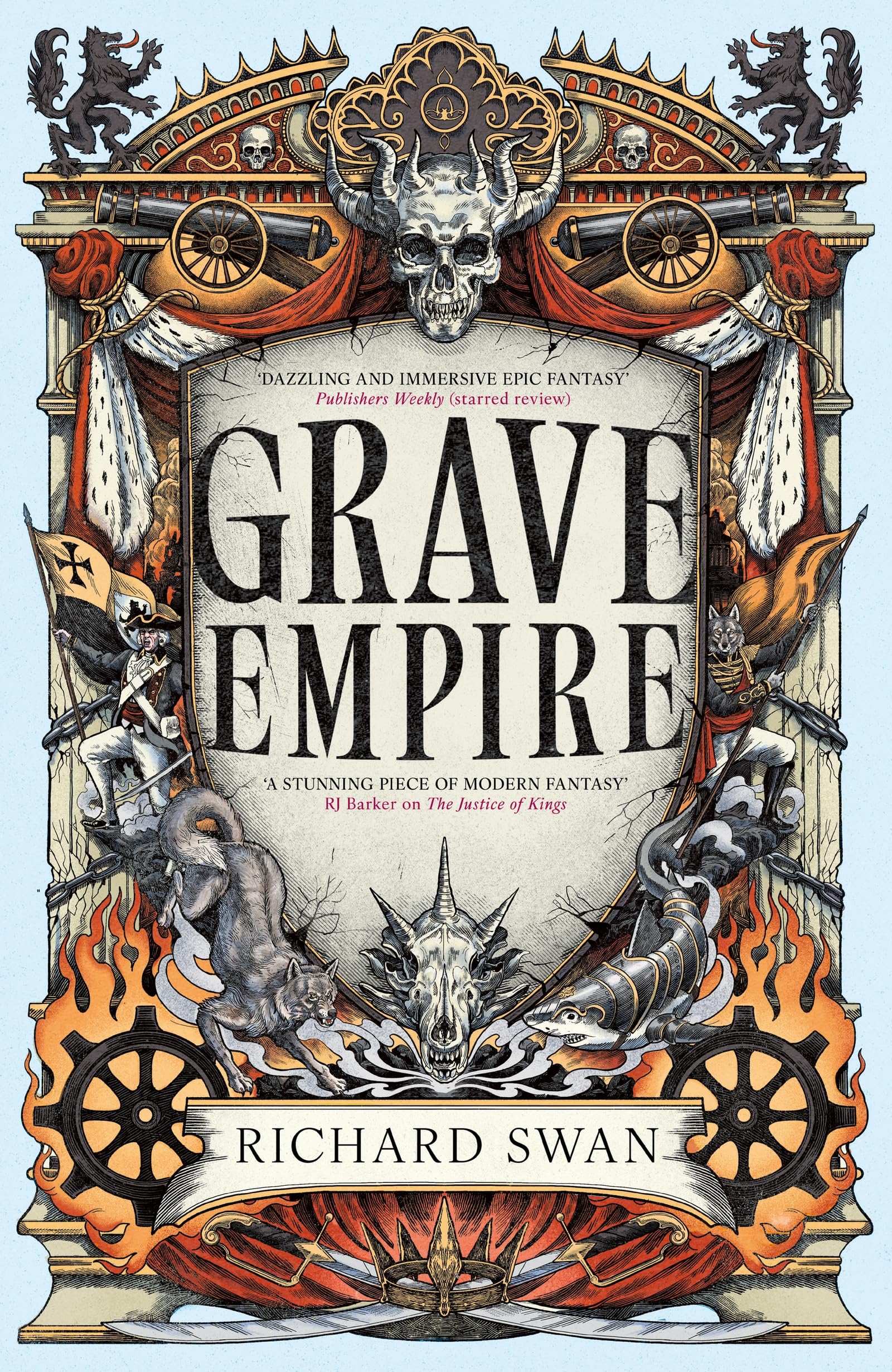 Grave Empire: an explosive epic fantasy of gunpowder, arcane powers and dark prophecy (Book One of The Great Silence) Contemporary literature