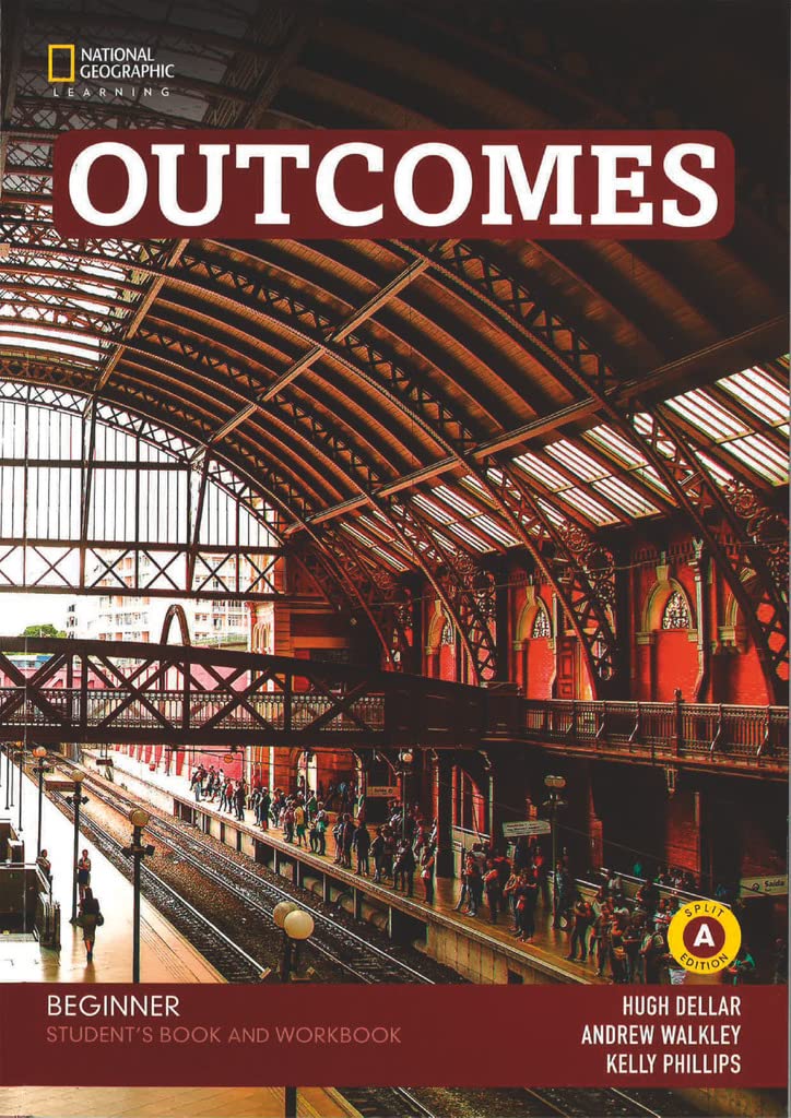 Outcomes Beginner: Combo Split a with Class DVD and Workbook Audio CD Foreign Languages ​​& Dictionaries