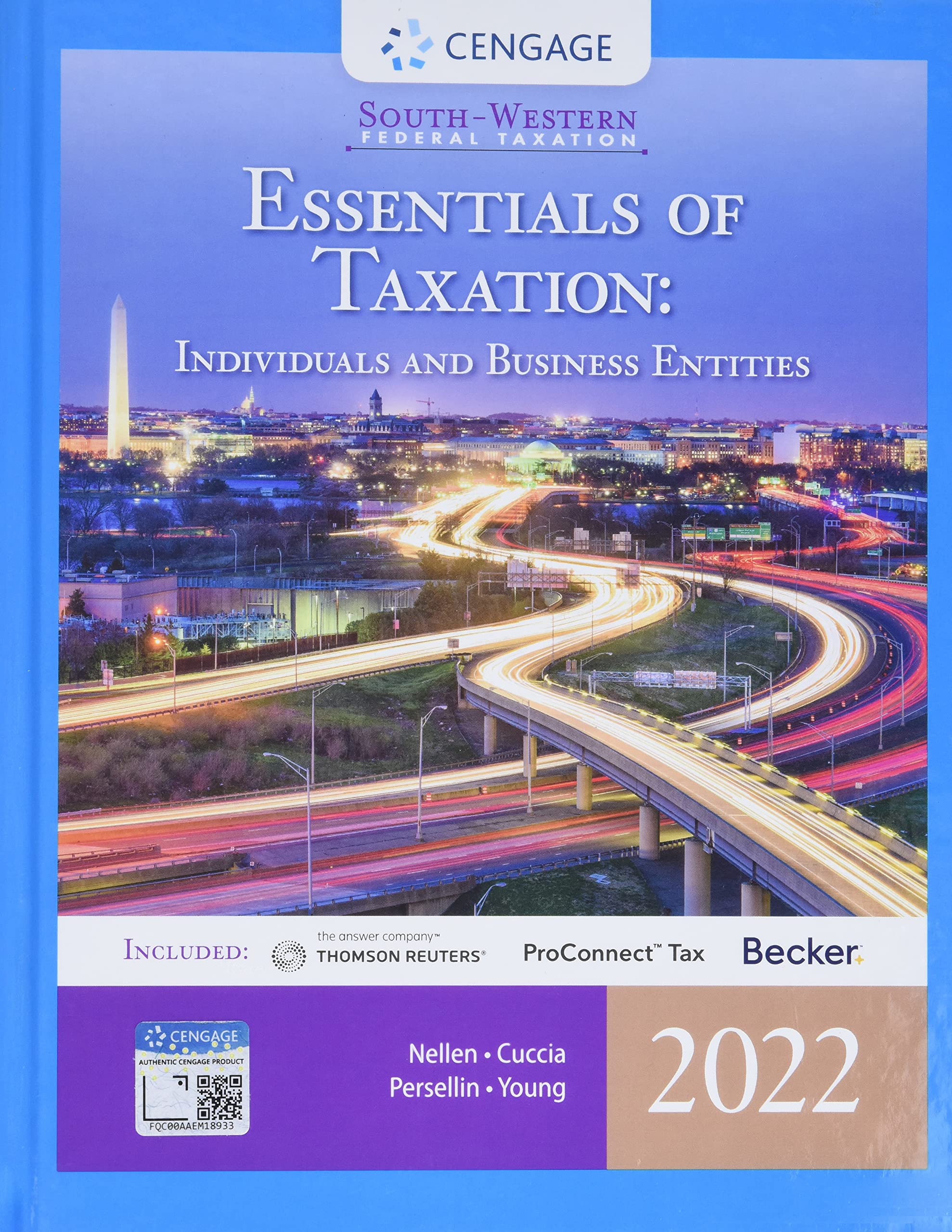 South-Western Federal Taxation 2022: Essentials of Taxation: Individuals and Business Entities Law