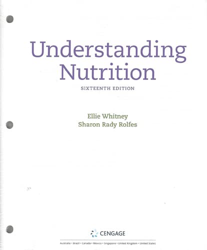Bundle: Understanding Nutrition, Loose-leaf Version, 16th + MindTap Nutrition, 1 term (6 months) Printed Access Card, 16th edition Books