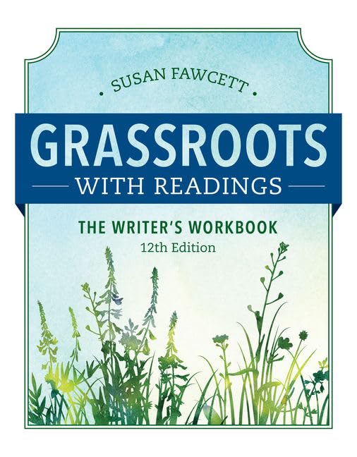 Grassroots with Readings: The Writer's Workbook (with APA 2019 Update Card) Leisure, Home & Garden