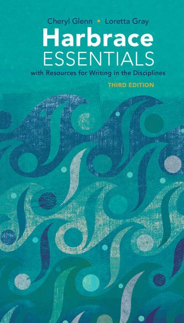 Harbrace Essentials with Resources for Writing in the Disciplines with APA 7e Updates Media & Communication