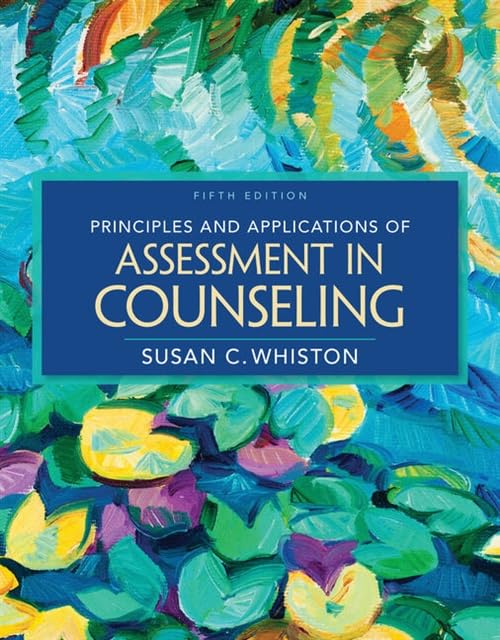 Principles and Applications of Assessment in Counseling Social Sciences