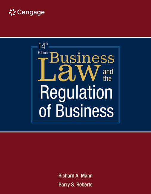 Business Law and the Regulation of Business Law