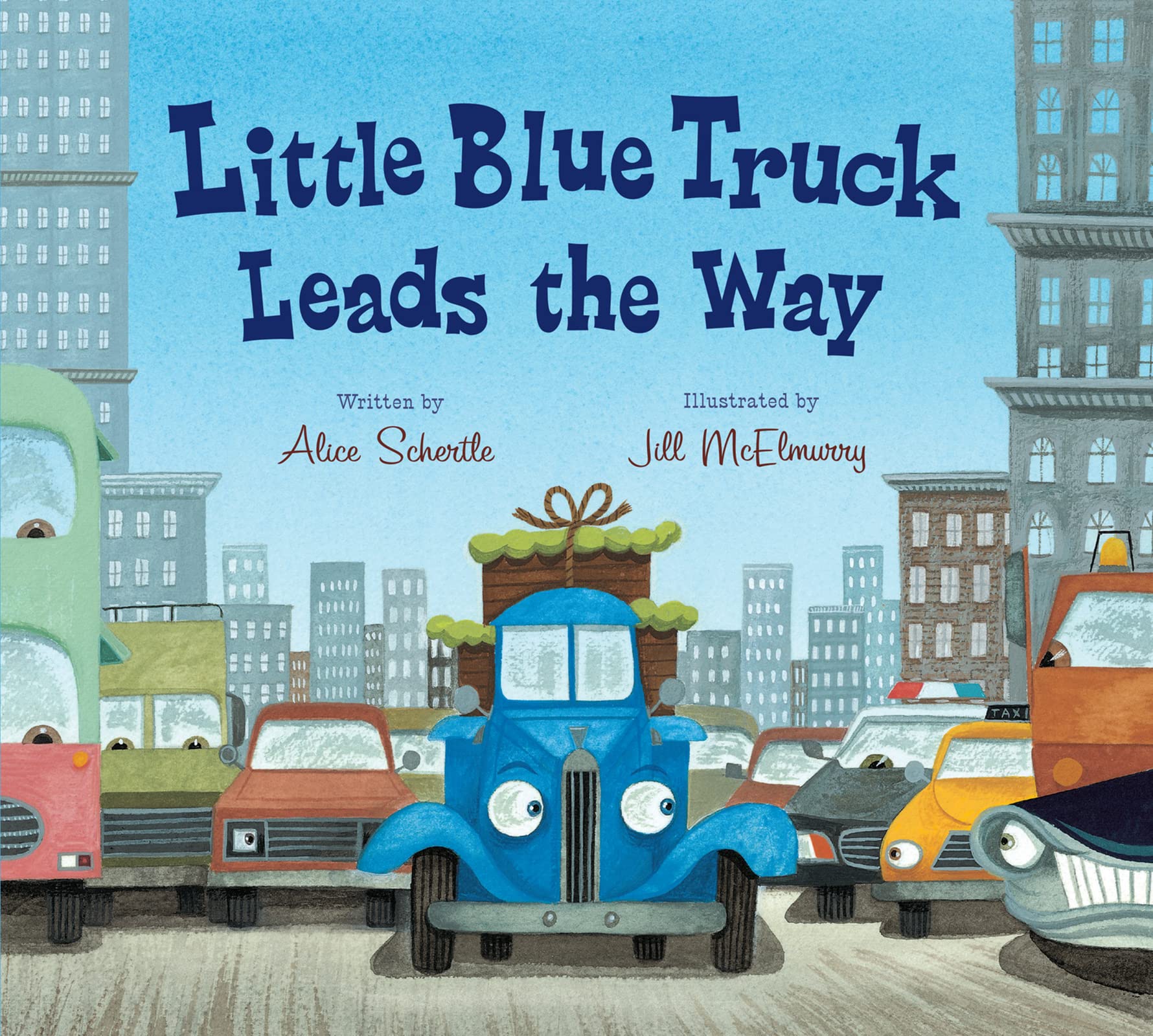 Little Blue Truck Leads the Way Padded Non-fiction