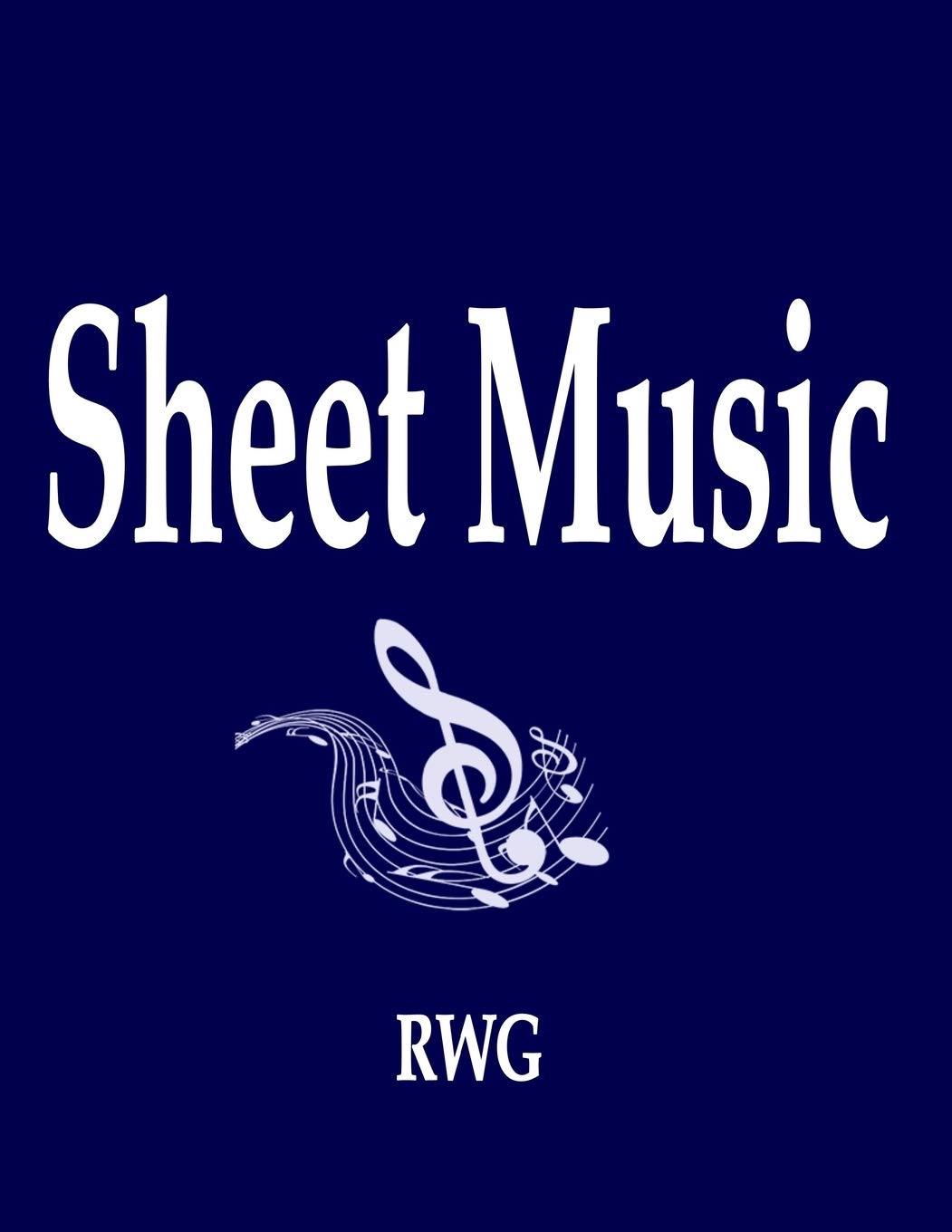 Sheet Music: 50 Pages 8.5" X 11" Sheet Music
