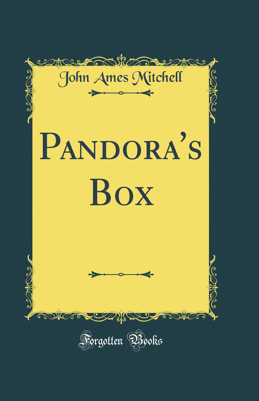 Pandora's Box (Classic Reprint) Novels & Short Stories