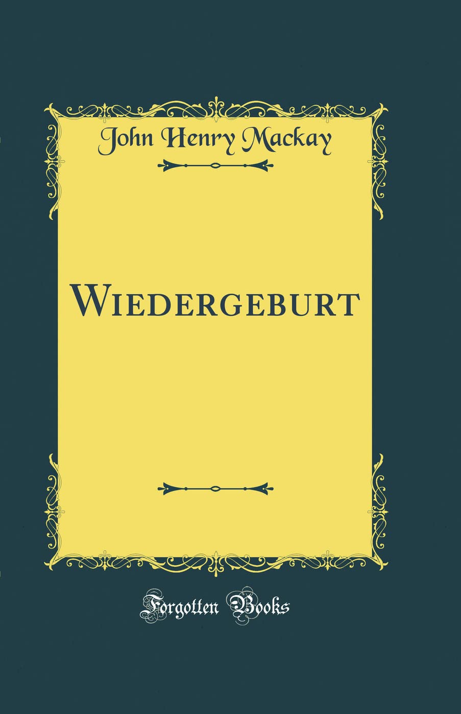 Wiedergeburt (Classic Reprint) Film, Art & Culture