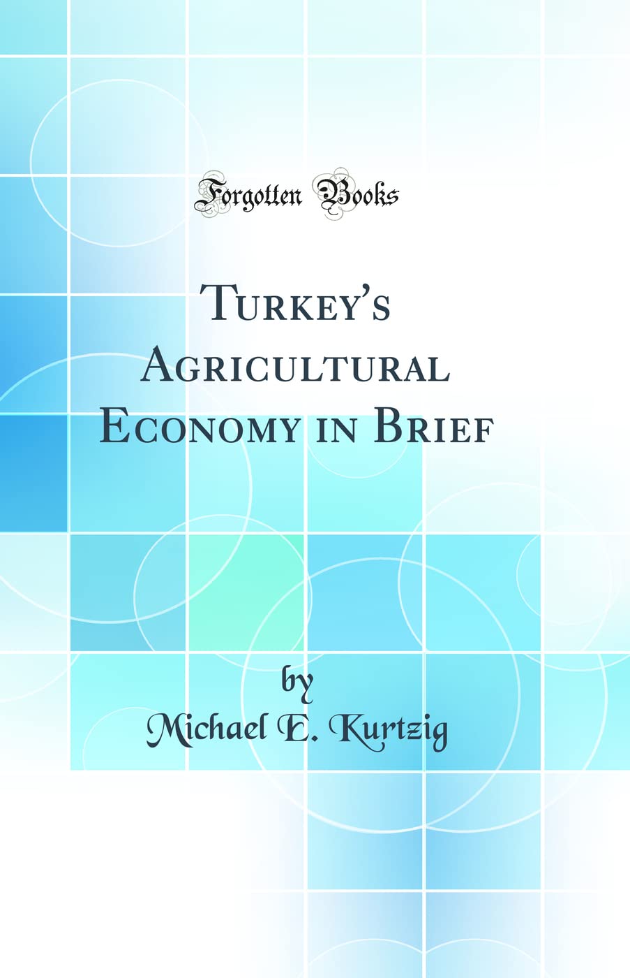 Turkey's Agricultural Economy in Brief (Classic Reprint) Business, Finance & Career