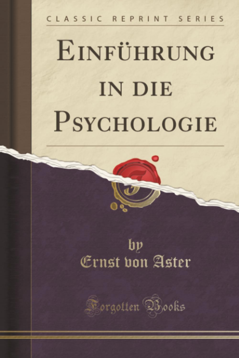 Einführung in die Psychologie (Classic Reprint) Leisure, Home & Garden