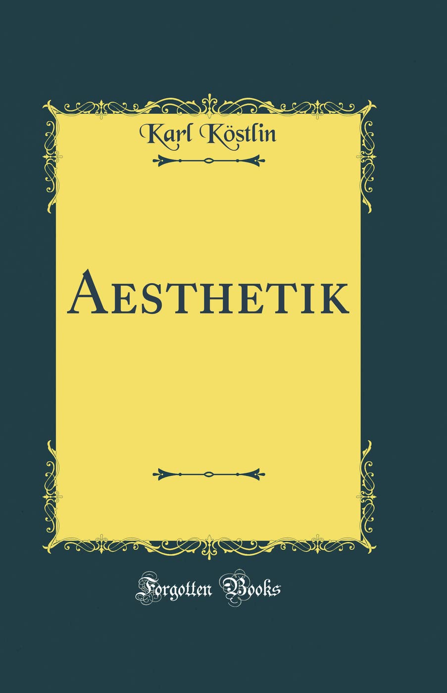 Product Image: Aesthetik (Classic Reprint)