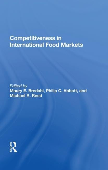 Competitiveness In International Food Markets Business, Finance & Career