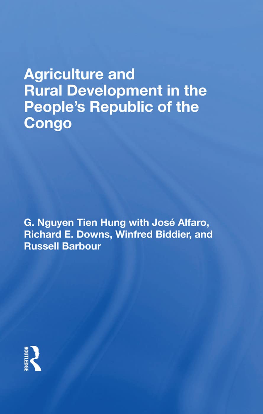 Agriculture and Rural Development in the People's Republic of the Congo Social Sciences