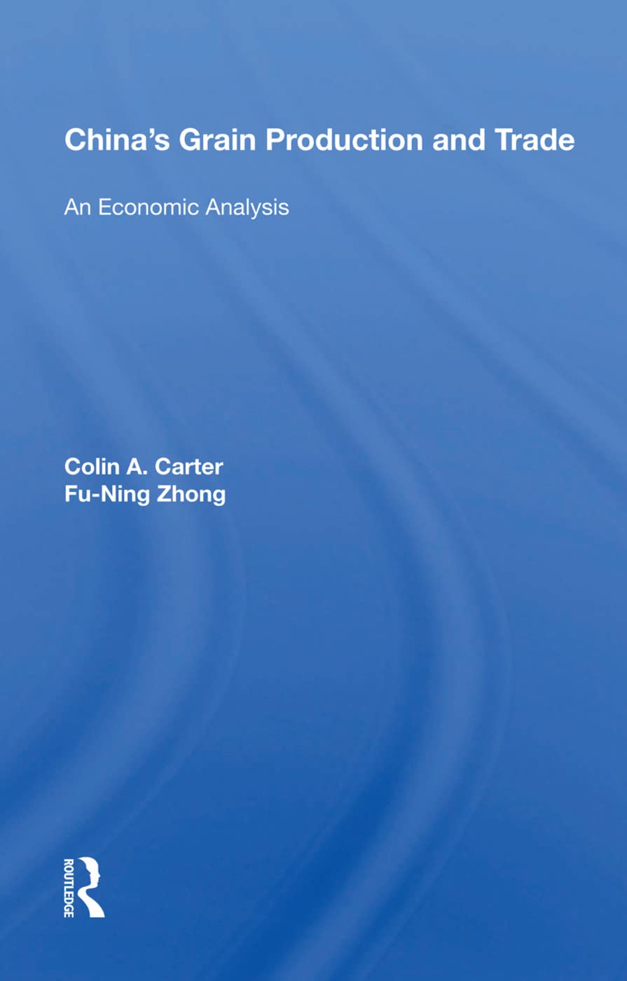 China's Grain Production and Trade: An Economic Analysis Social Sciences