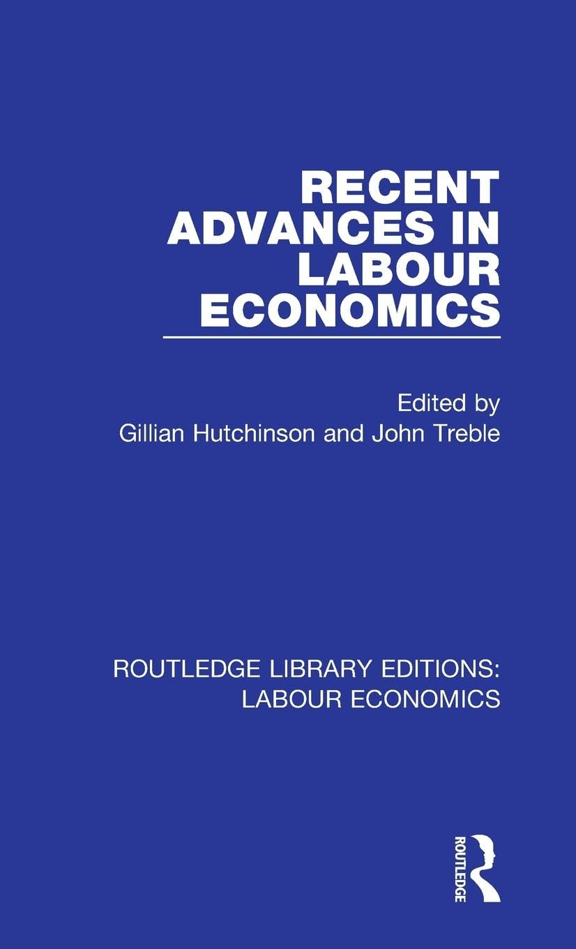 Recent Advances in Labour Economics Social Sciences