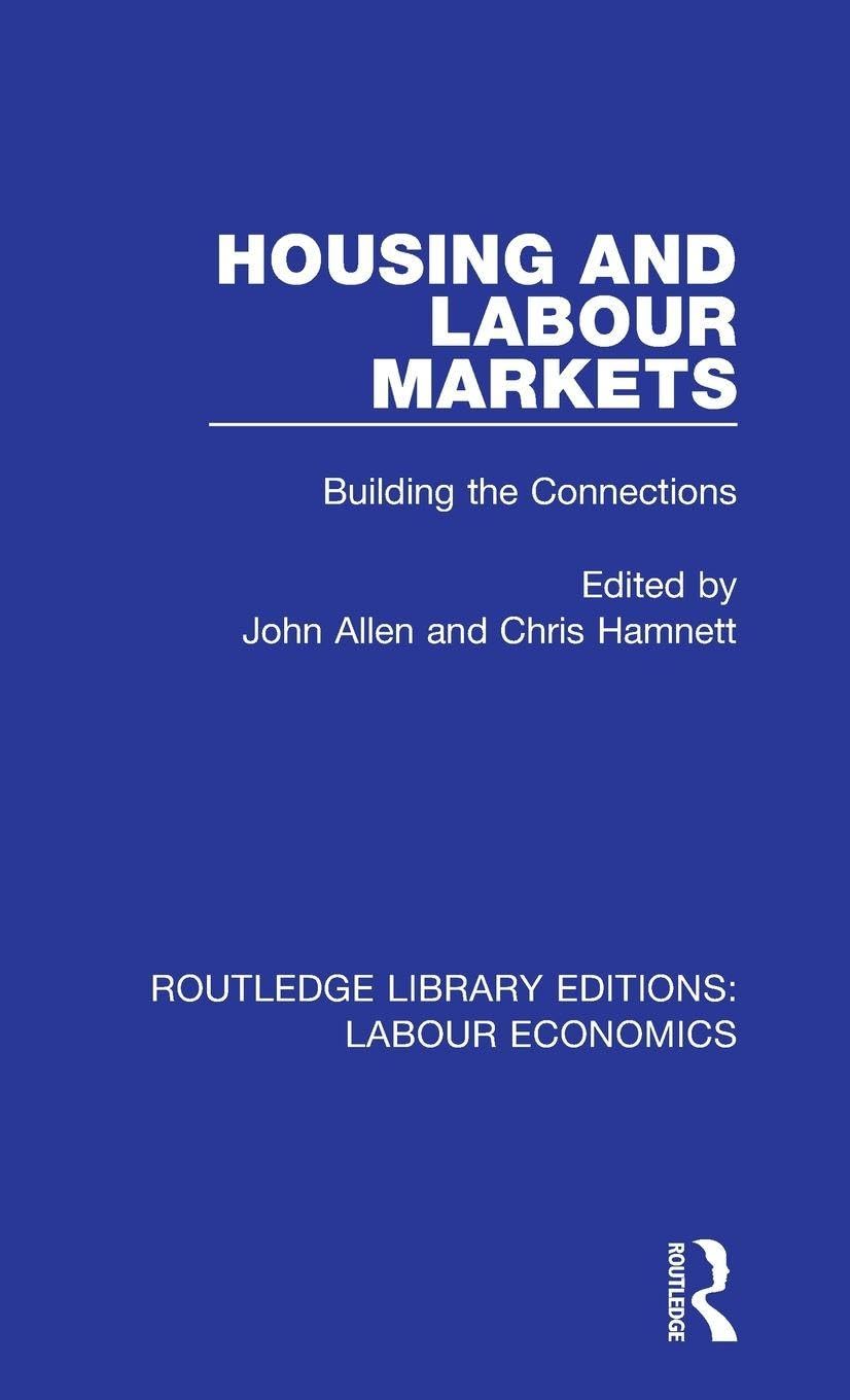 Product Image: Housing and Labour Markets