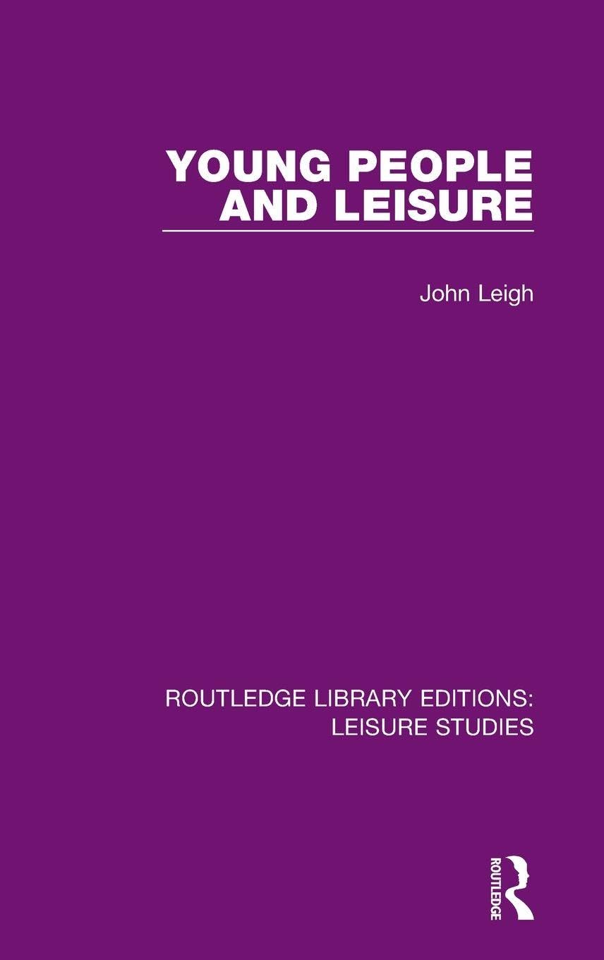 Product Image: Young People and Leisure