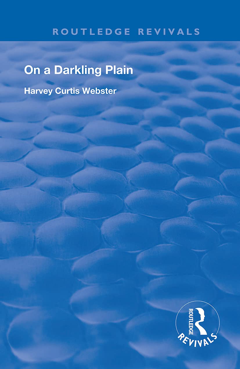 On a Darkling Plain: The Art & Thought of Thomas Hardy (Routledge Revivals) Media & Communication