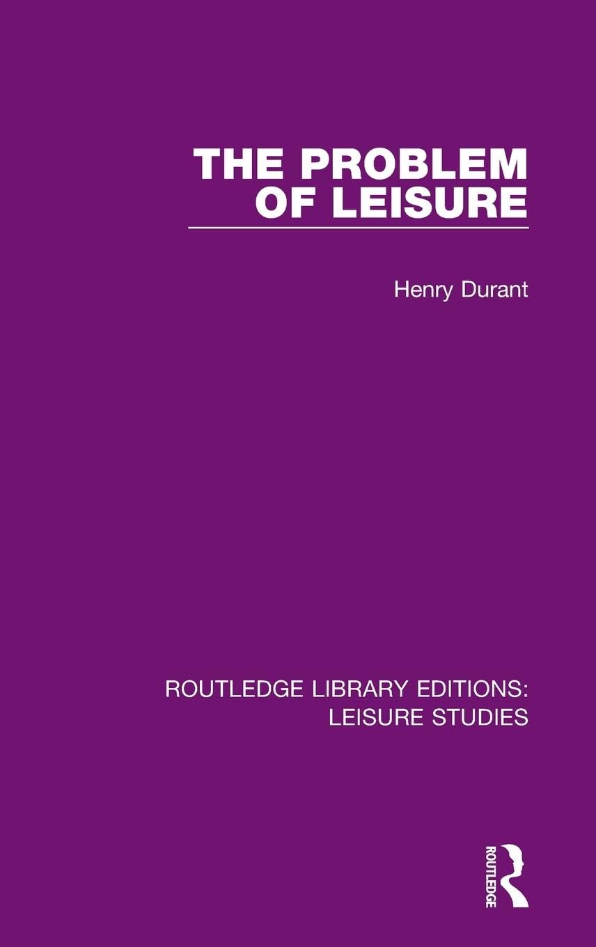 Product Image: The Problem of Leisure
