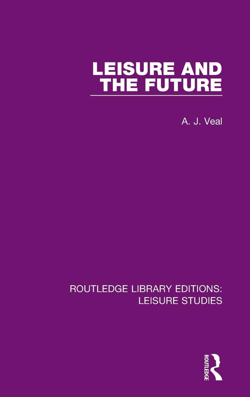 Product Image: Leisure and the Future