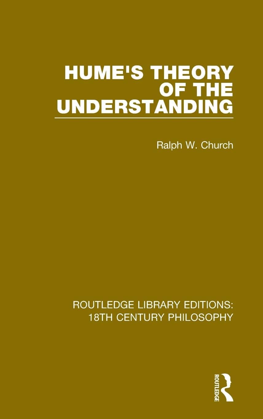 Hume's Theory of the Understanding Philosophy